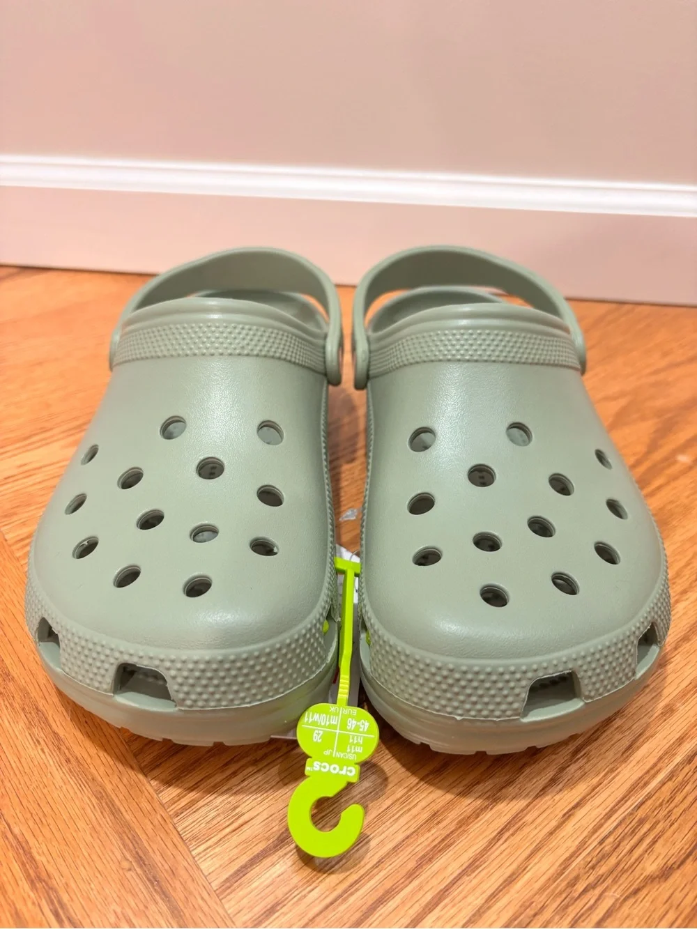 Brand new Unisex Crocs Classic Waterproof Marble Clog Shoes Size: m12